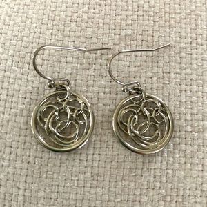 Lia Sophia Silver Dangle Earrings